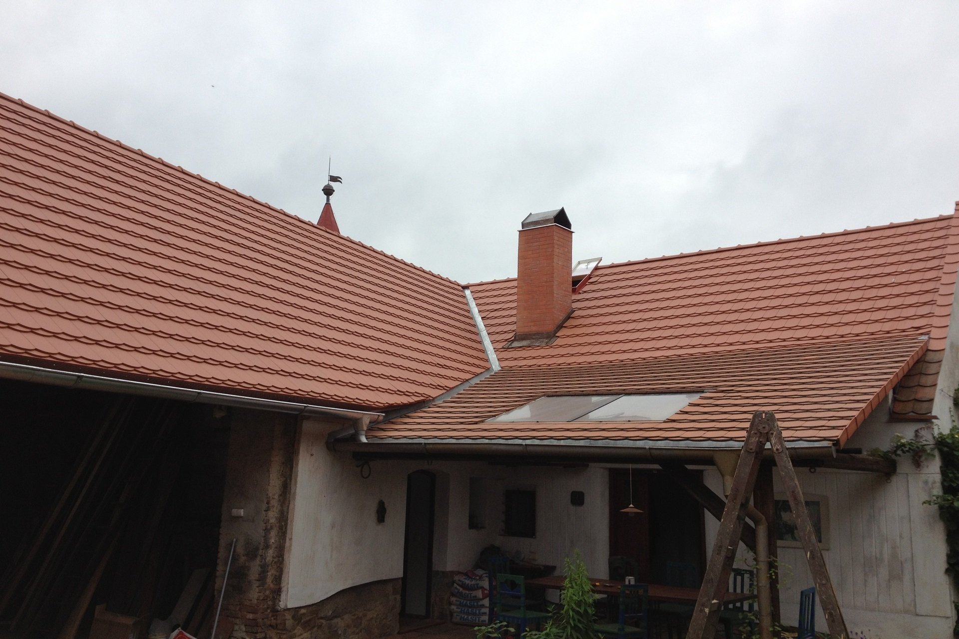 Rekonstrukce střešního pláště Kasejovice