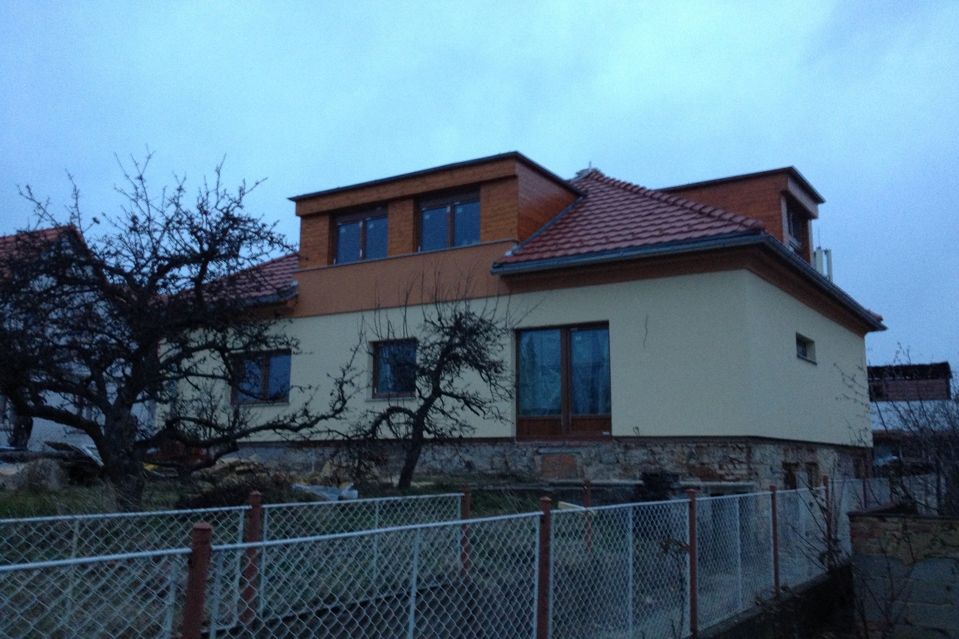 Rekonstrukce rodinného domu Praha 6 Nebušice