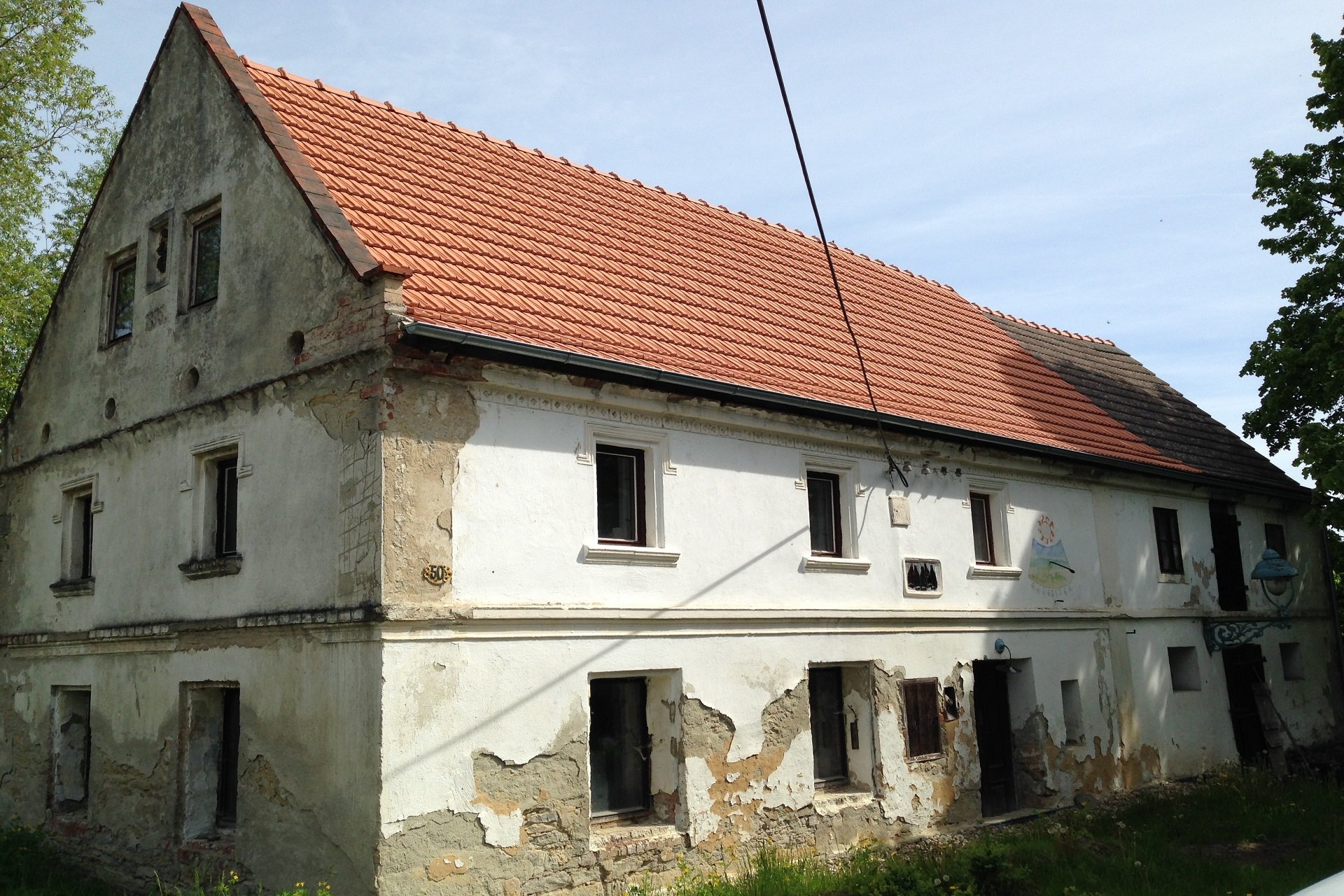 Rekonstrukce střešního pláště Litice